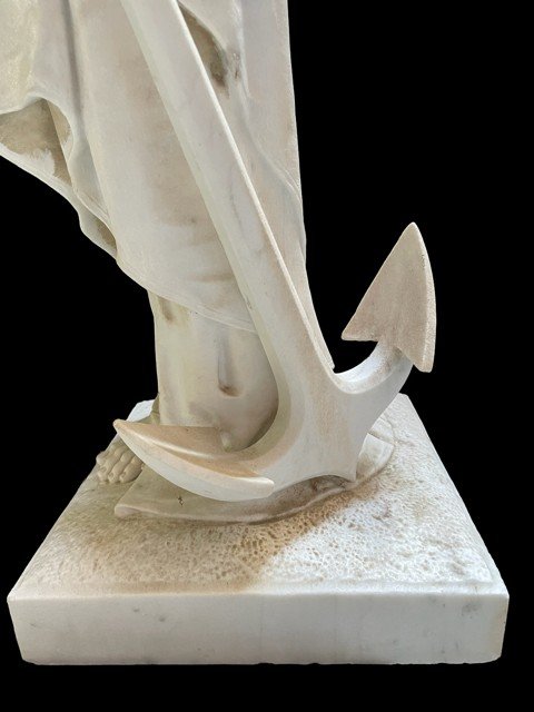 Large Cararra Marble Sculpture 