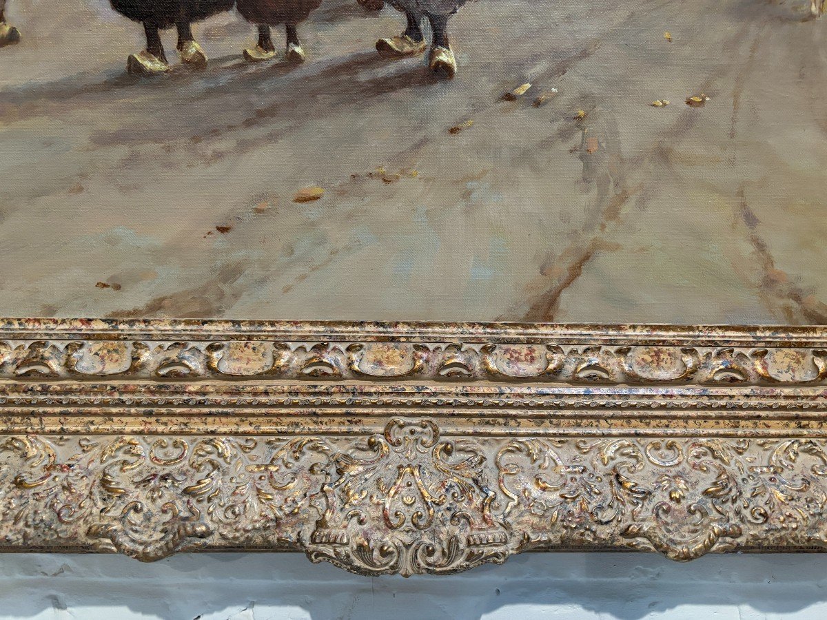 Large decorative painting 