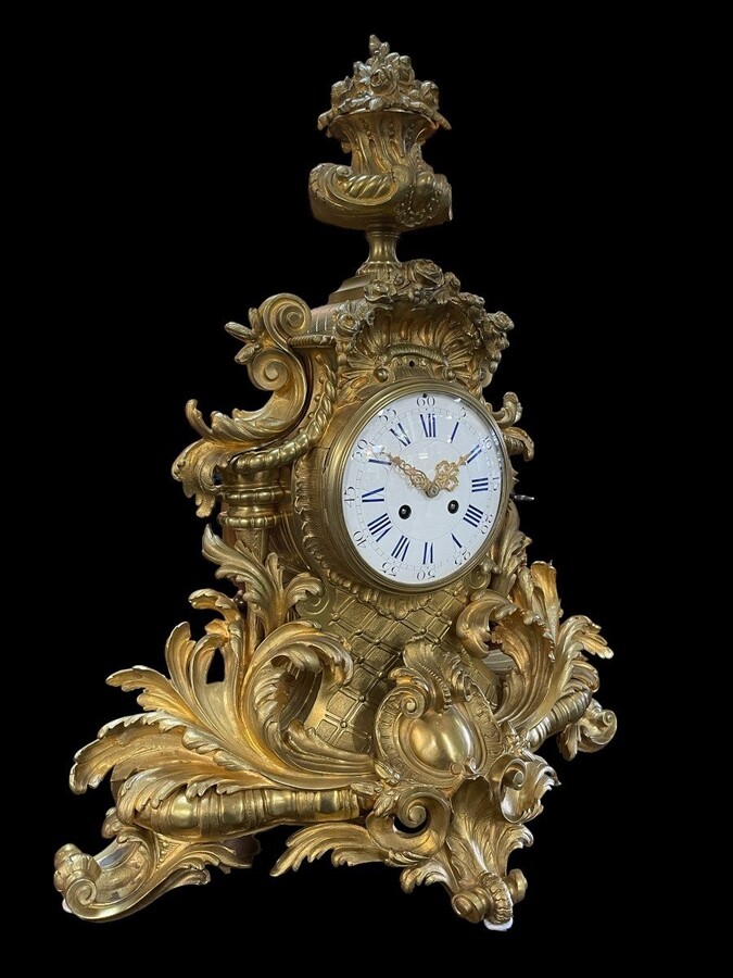 Large French mantel clock 