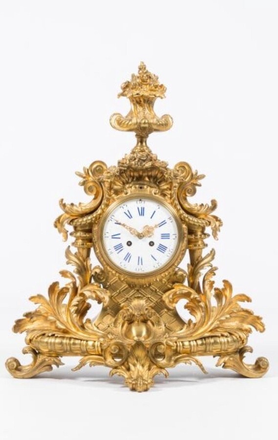 Large French mantel clock 