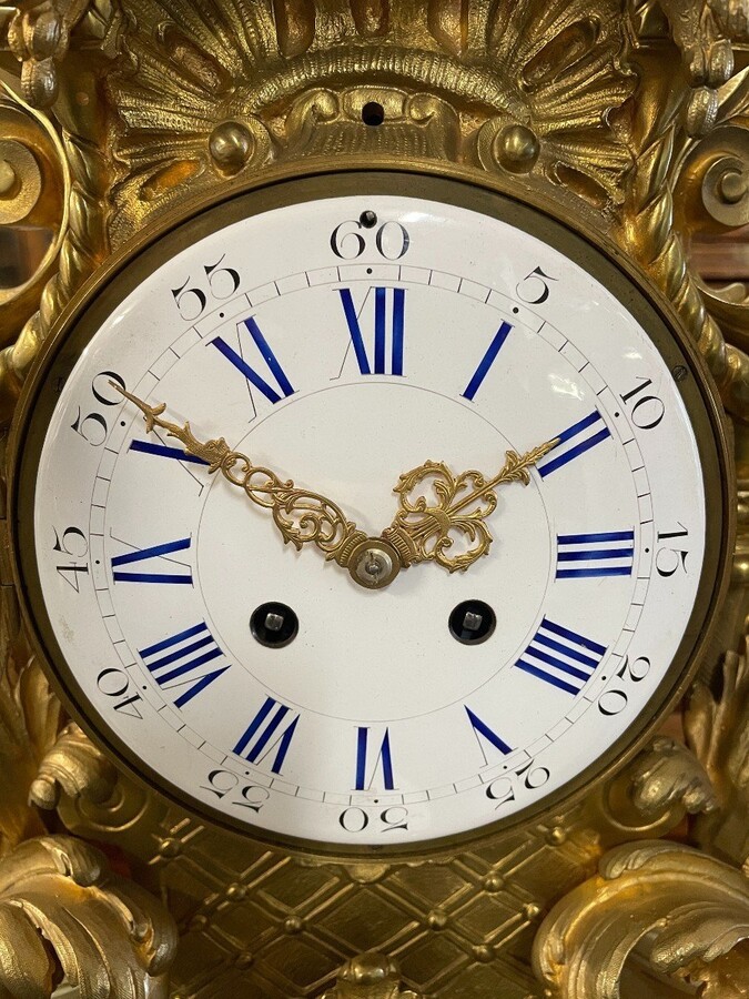 Large French mantel clock 