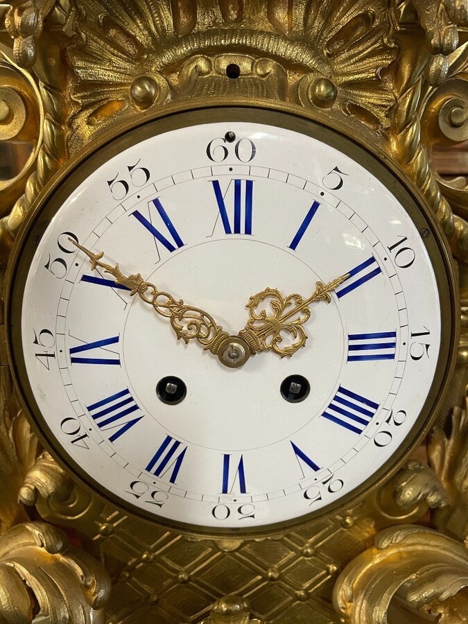 Large French mantel clock 