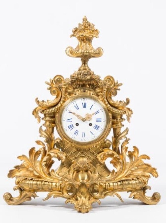 Large French mantel clock 