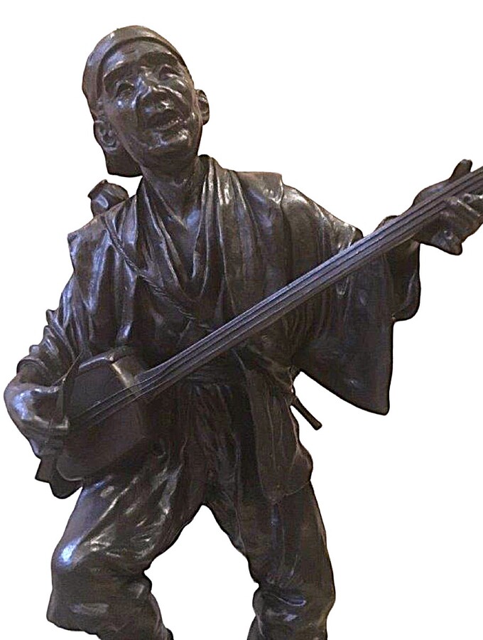 Large Japanese bronze 