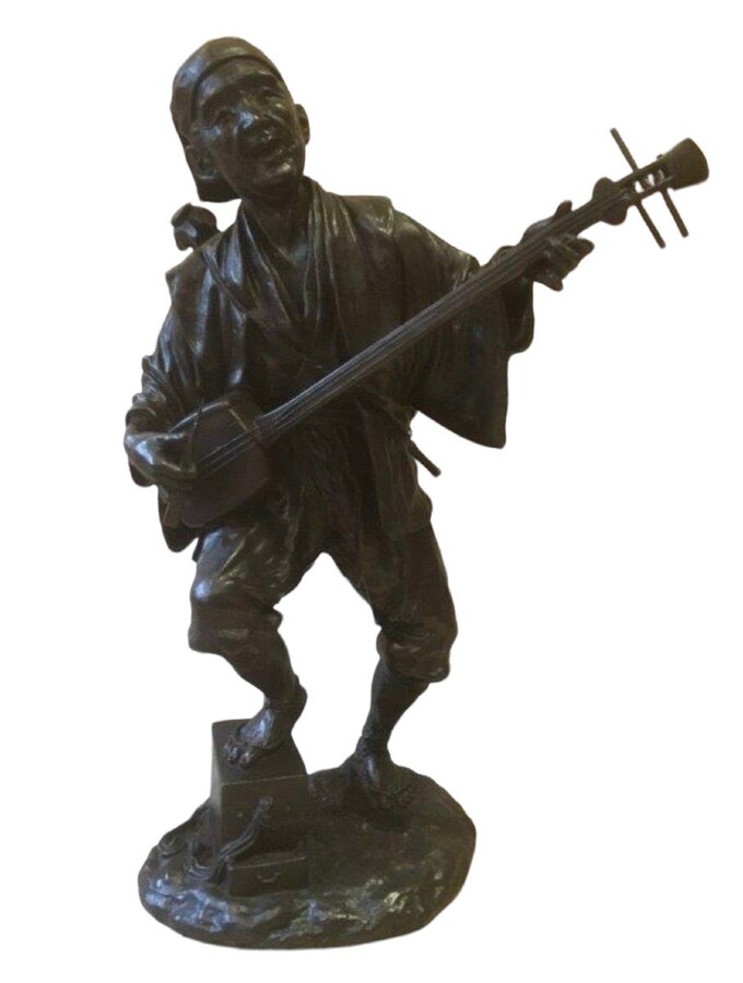 Large Japanese bronze 