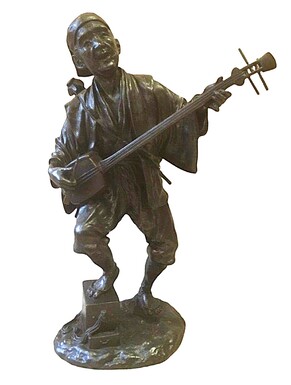 Large Japanese bronze 