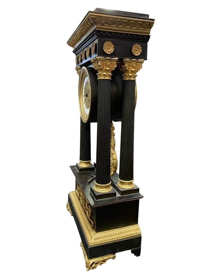 Large Pendulum Clock Portique 