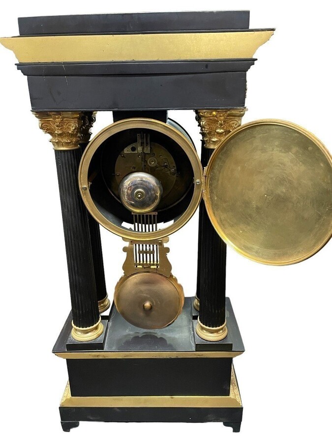 Large Pendulum Clock Portique 