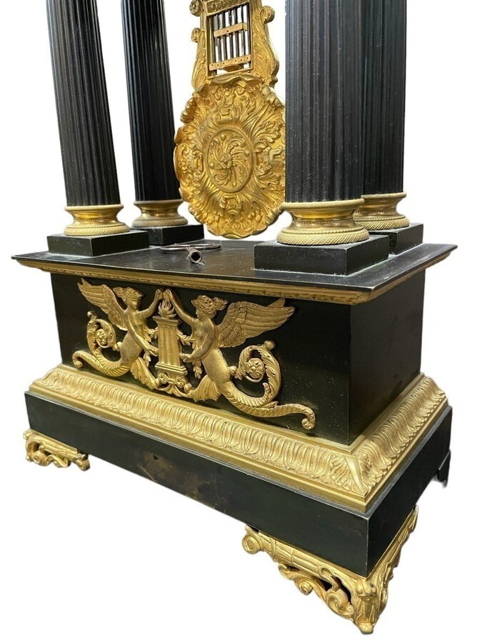 Large Pendulum Clock Portique 