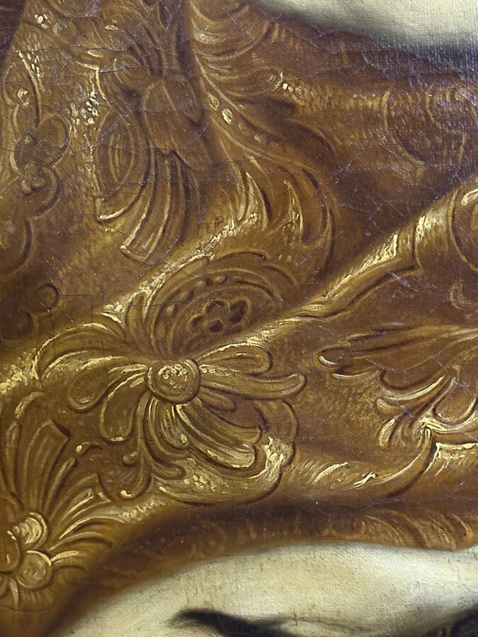 Large portrait of Emperor Francis I Stephen, oil on canvas, 18th century. (121.5 x 99 cm). A beautiful oil painting on canvas in its original frame, most likely by Martin van Meytens.