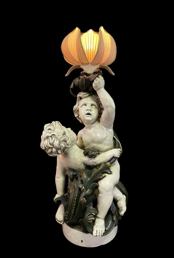 Large sculpture / floor lamp 