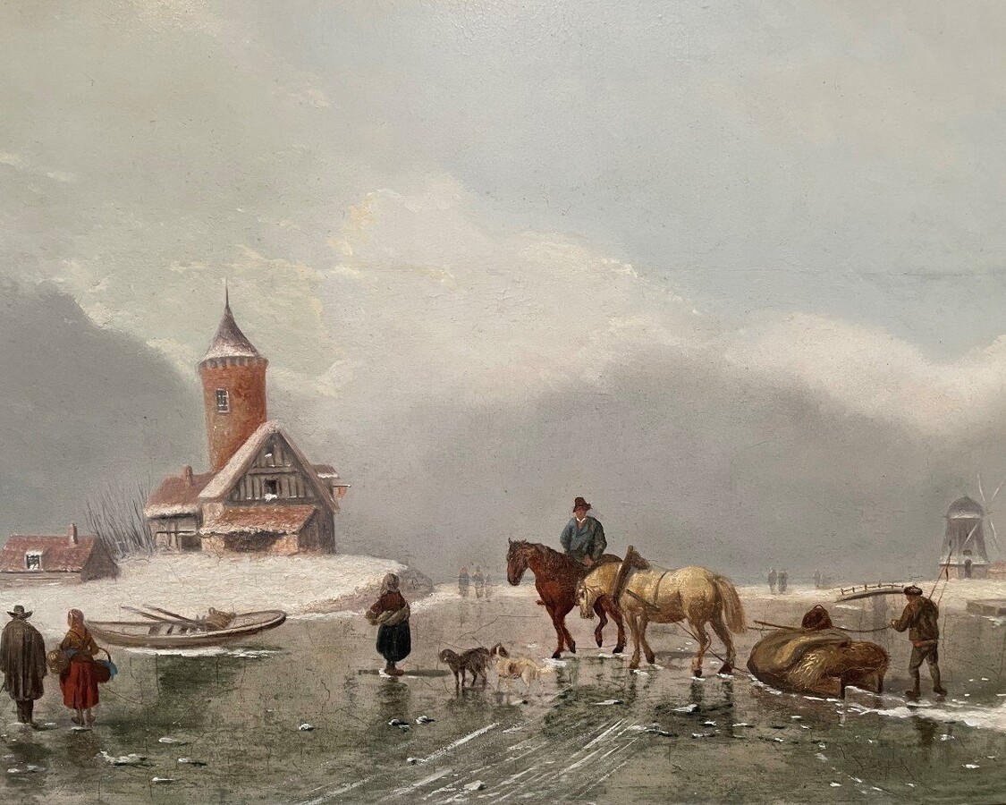 Painting Winter Landscape 